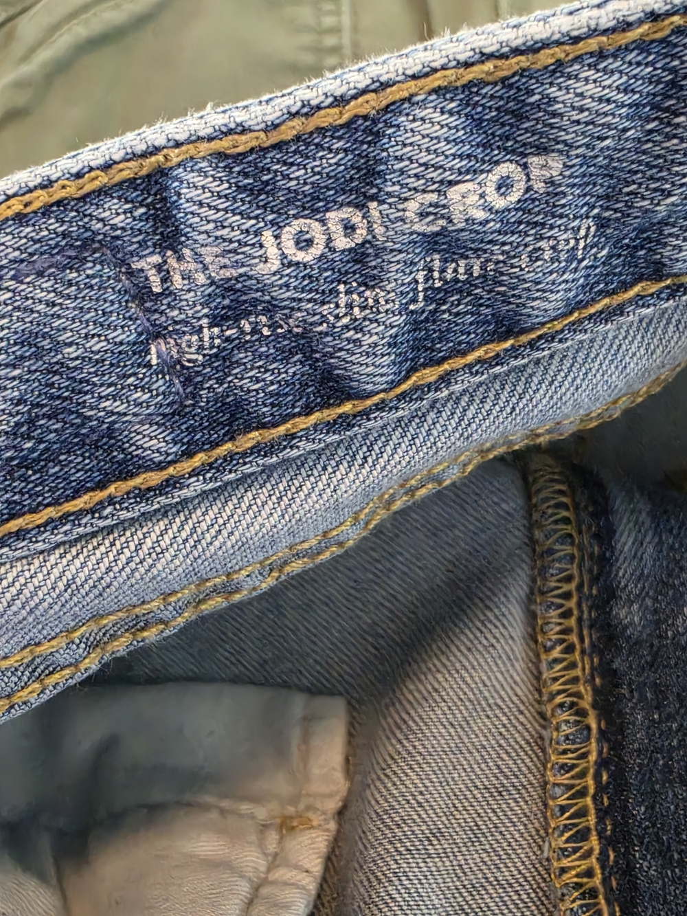 Ag Adriano Goldschmied The Jodi Crop High Rise Slim Flare Jeans Womens 26R - Picture 7 of 8